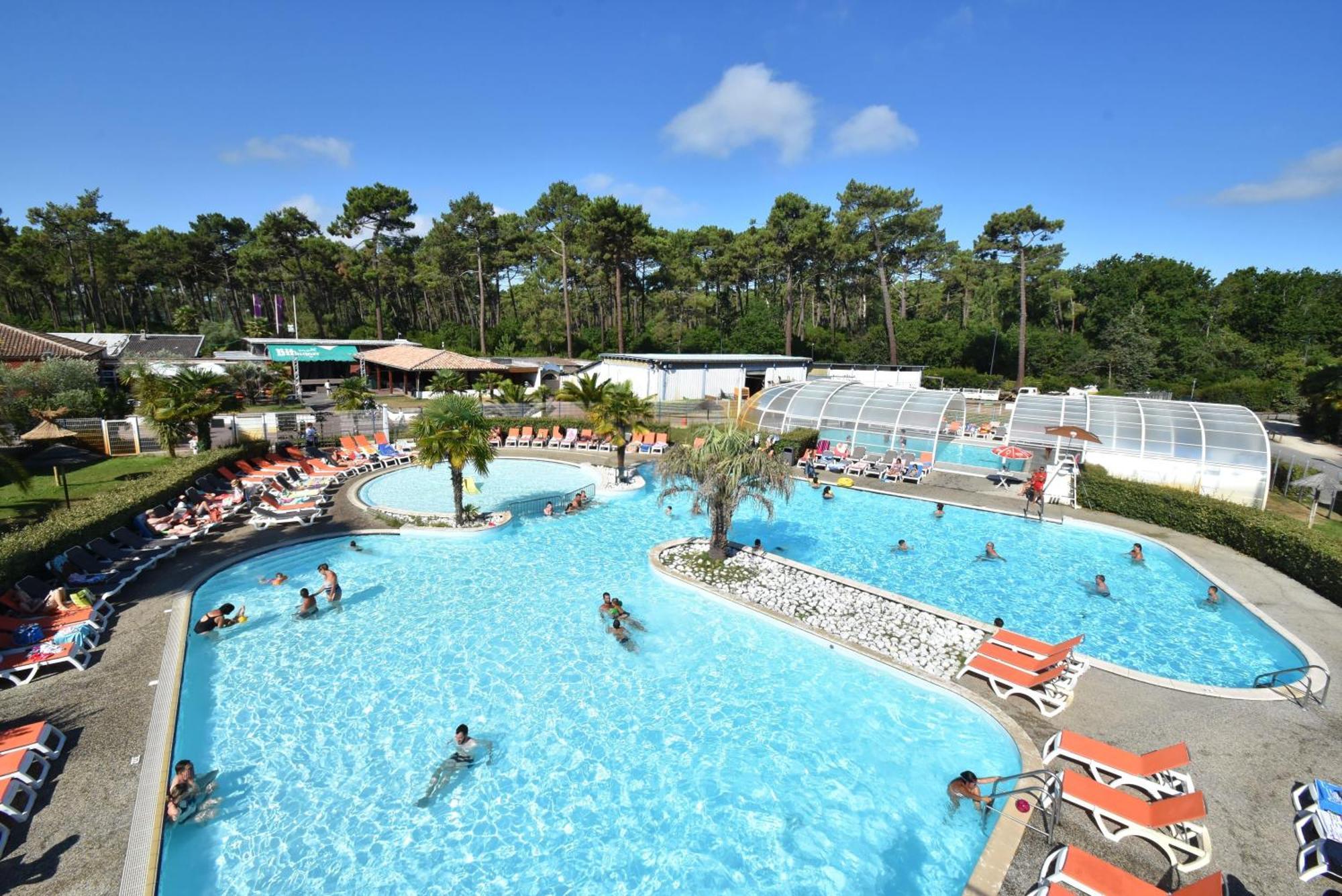 Mobil Home Bord D'Eau Camping 4 Etoiles Les Viviers Lège-Cap-Ferret Kültér fotó